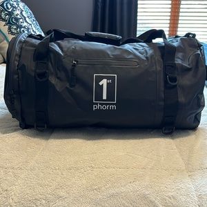 1st Phorm vinyl duffle bag